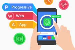 PWA é um termo usado para denotar uma nova metodologia de desenvolvimento de software. Ao contrário dos tradicionais aplicativos, um Progressive Web App seja uma evolução híbrida entre as páginas da web regulares (ou sites) e um aplicativo móvel.