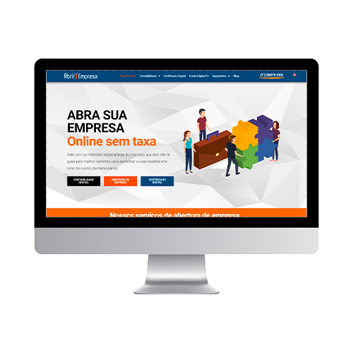 site abrir empresa ltda portifolio AGNC - Agência de Marketing