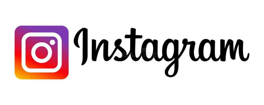 logotipo do icone de instagram quadrado no fundo branco ilustracao editavel vetor 141049465