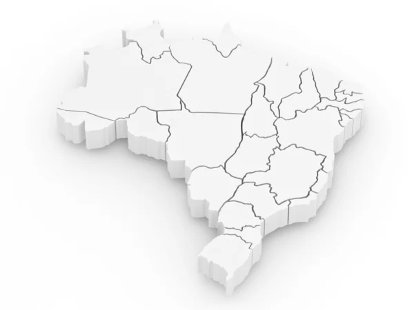 depositphotos 4509245 stock photo three dimensional map of brazil AGNC - Agência de Marketing