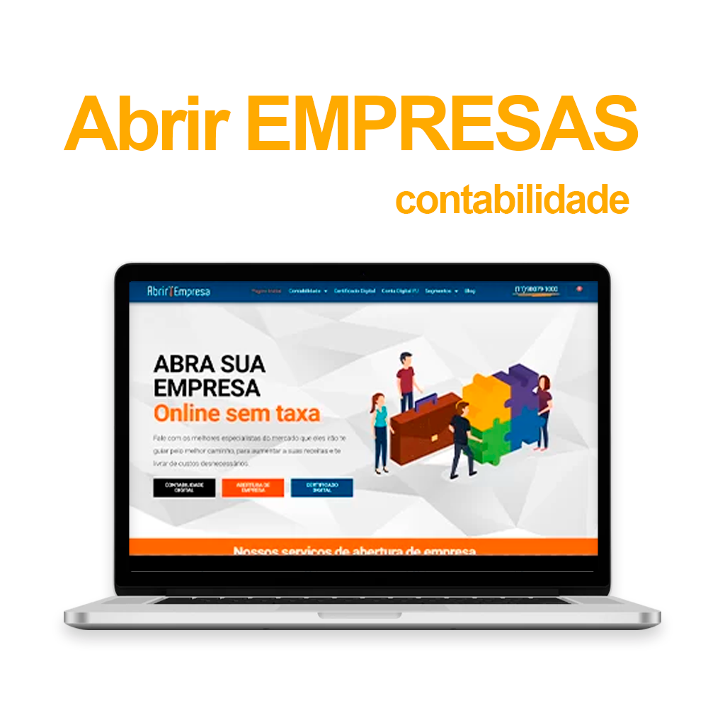 portifolio site abrir empresa contabilidade AGNC - Agência de Marketing