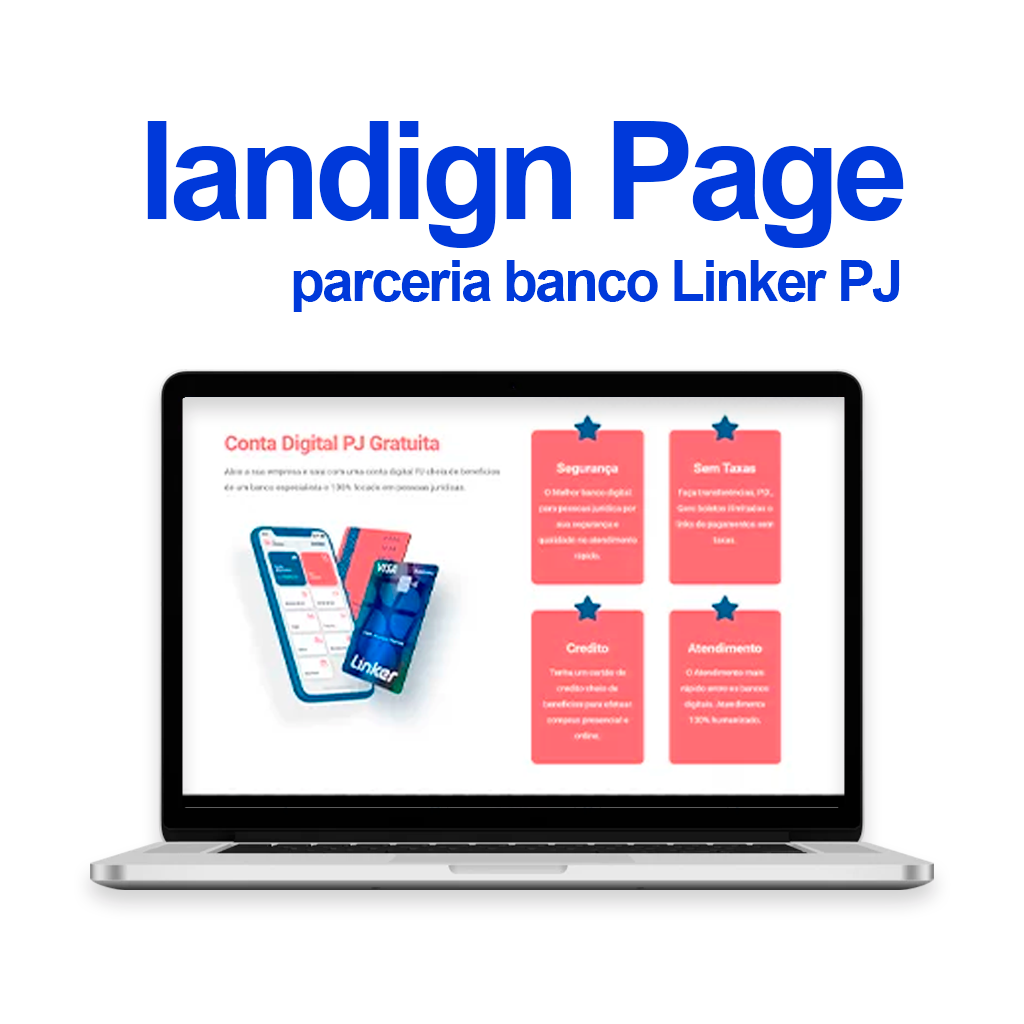 portifolio site banco linker pj AGNC - Agência de Marketing