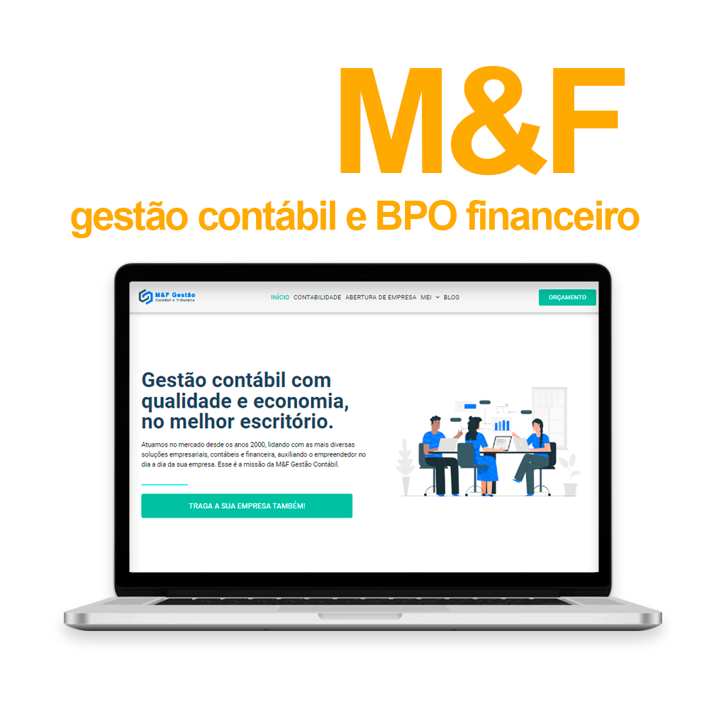 portifolio site mf gestao contabil AGNC - Agência de Marketing