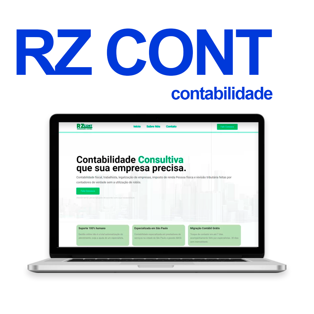 portifolio site rz cont AGNC - Agência de Marketing