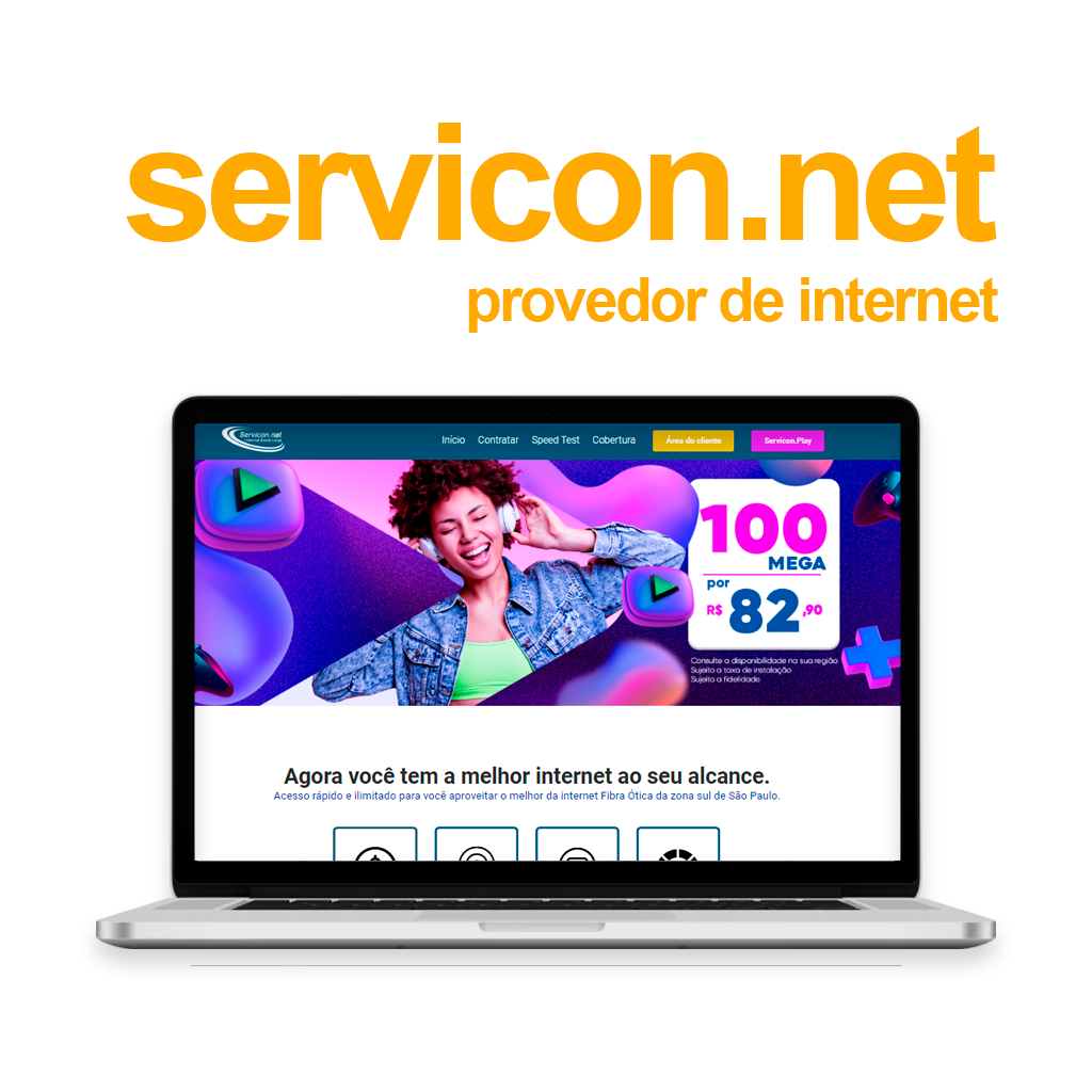 portifolio site servicon.net AGNC - Agência de Marketing