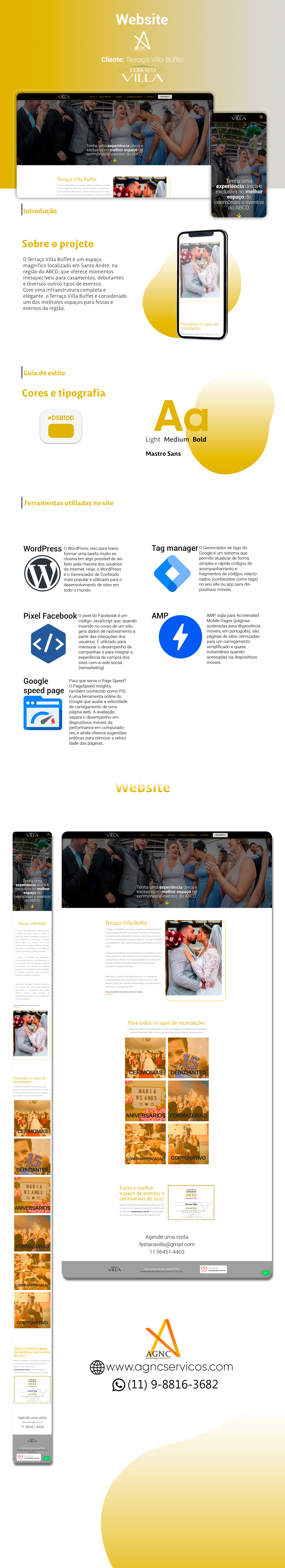 portifolio de site Terraco Villa AGNC - Agência de Marketing