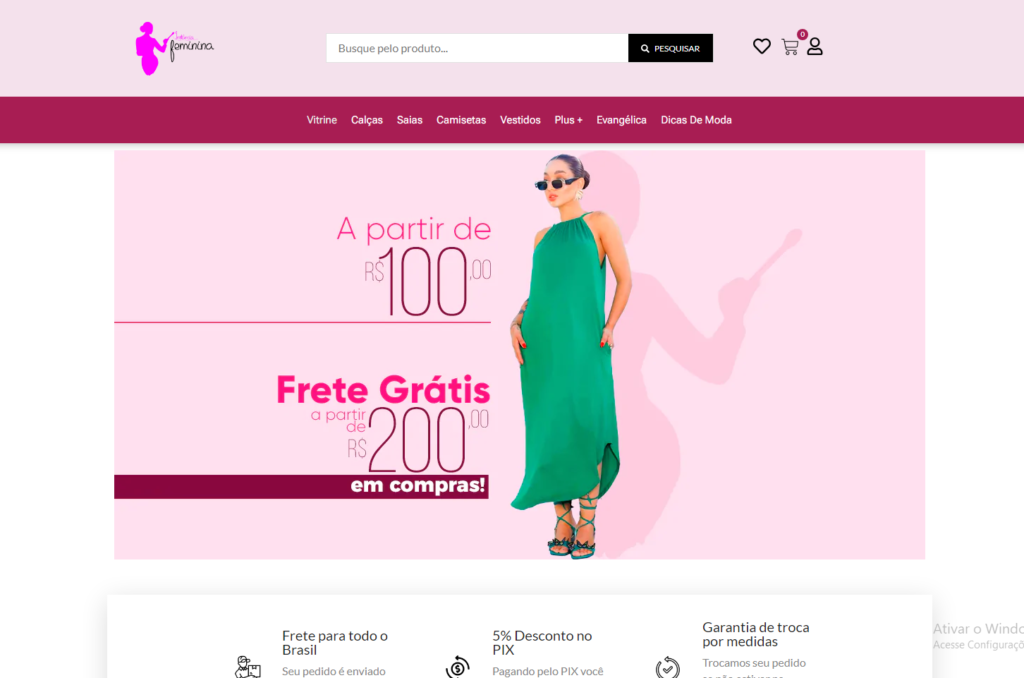Um exemplo de sucesso é a loja de roupas femininas "Instância Feminina", que viu um aumento significativo em suas vendas após a parceria conosco. Antes, a loja registrava apenas 5 vendas mensais no Magalu Marketplace.