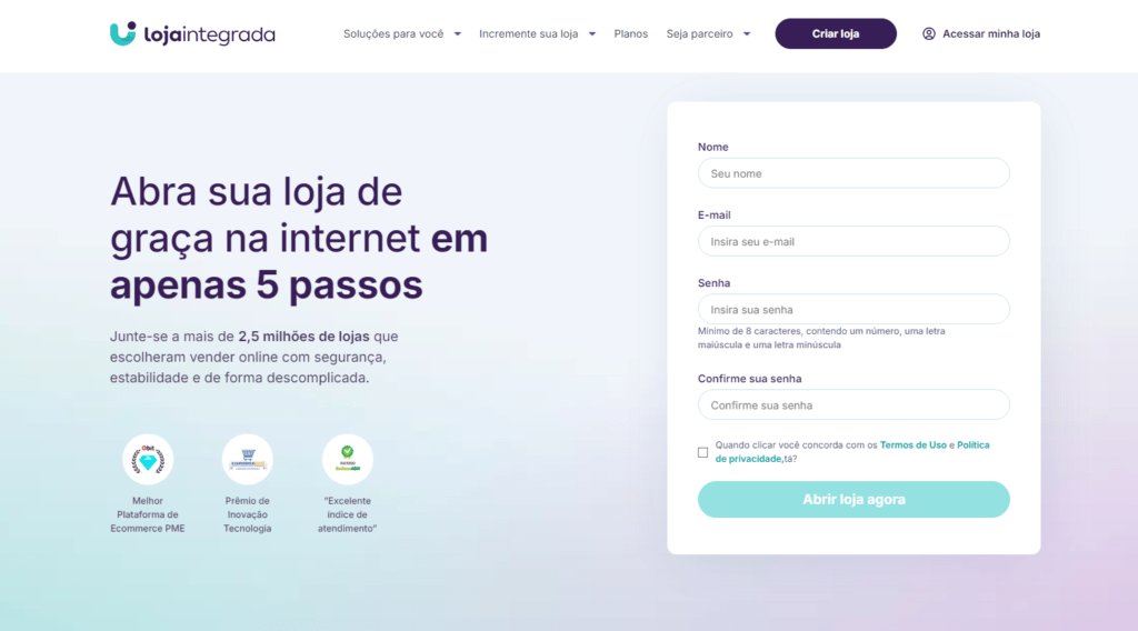 A Loja Integrada é uma plataforma de ecommerce completa, com diversas funcionalidades para te ajudar a gerenciar sua loja virtual. Se você busca uma solução que te acompanhe em todas as etapas do seu negócio, a Loja Integrada pode ser uma boa pedida. plataformas de ecommerce para iniciantes.