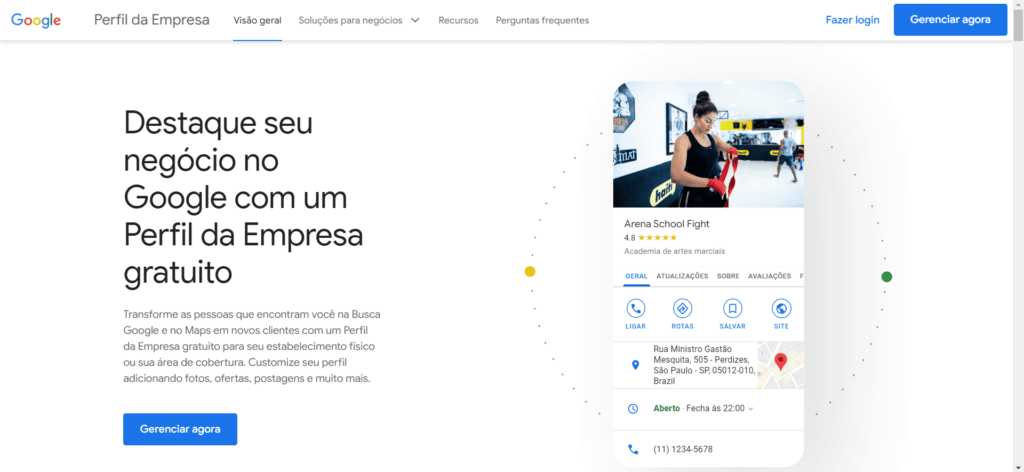 O Google Meu Negócio é uma plataforma gratuita que permite que empresas gerenciem sua presença online no Google, incluindo o Maps e a Busca. Ao otimizar seu perfil no Google Meu Negócio, você aumenta suas chances de aparecer nos resultados de busca locais, atraindo mais clientes para o seu negócio.