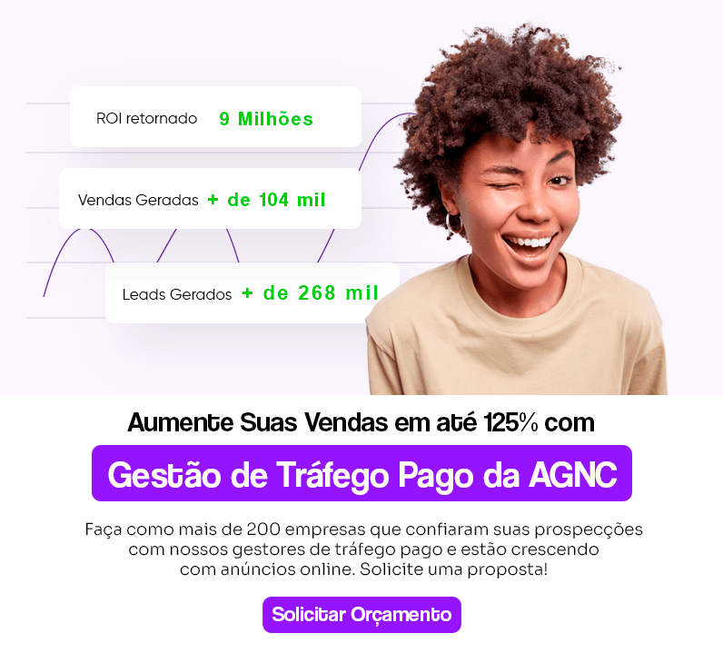 Agora que você já sabe como o tráfego pago para psicólogos pode impulsionar seus resultados, que tal dar o próximo passo? Entre em contato com a AGNC, empresa de marketing especializada em tráfego pago, e encontre as melhores soluções para o seu consultório! 🚀