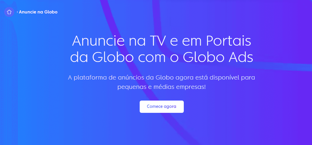 A Globo Ads é uma plataforma de anúncios nativos similar ao Taboola e outbrain que permite anunciar no g1, gshow e produtos da tv globo.