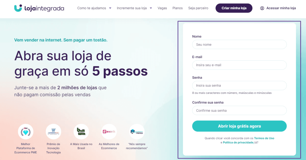 A Loja Integrada é uma plataforma de e-commerce 100% brasileira, que permite criar e gerenciar lojas virtuais com facilidade e flexibilidade. Conhecida por sua interface intuitiva, ela é uma opção atrativa para empresários e empreendedores que desejam iniciar ou expandir seus negócios no universo digital, mesmo sem grandes conhecimentos técnicos.