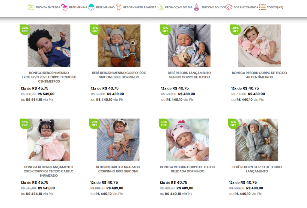 Bebê Reborn: Como Abrir Um E-commerce De Bonecas? Mercado de vendas de Bebê Reborn já fatura R$20 milhões ao ano! Saiba como abrir um e-commerce de vendas de bonecas realistas. Leia!