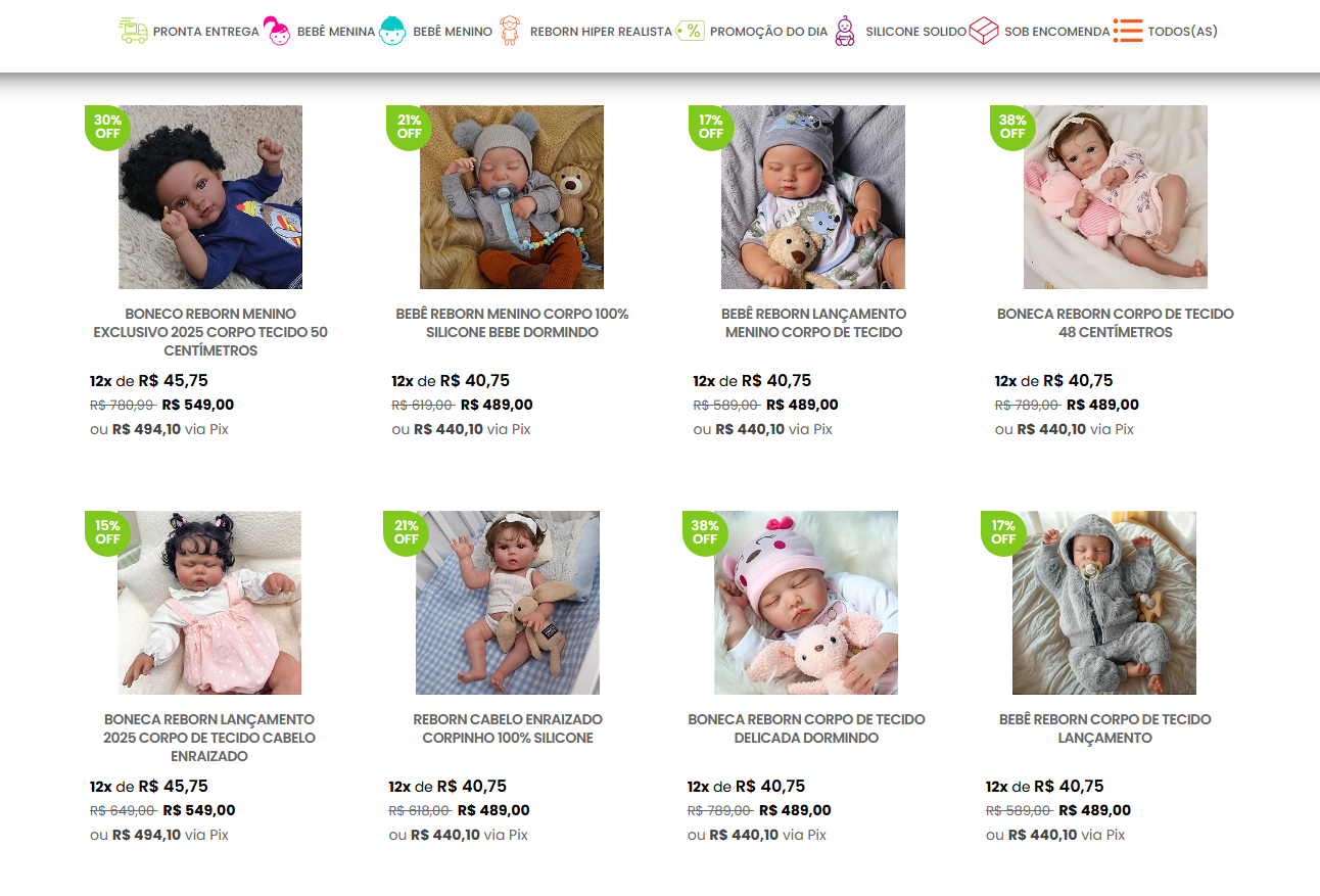 Bebê Reborn: Como Abrir Um E-commerce De Bonecas? Mercado de vendas de Bebê Reborn já fatura R$20 milhões ao ano! Saiba como abrir um e-commerce de vendas de bonecas realistas. Leia!