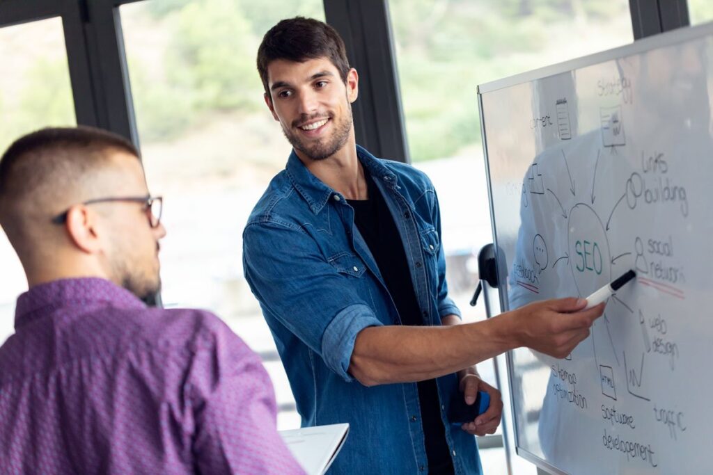 SEO ainda vale a pena ou é melhor investir só em anúncios? AGNC Agência de Marketing SEO Ainda Vale A Pena Ou é Melhor Investir Só Em Anúncios? SEO Ainda Vale A Pena? Sim! O SEO é a estratégia para ser usada junto com os anúncios online, uma não elimina a outra. Entenda os benefícios