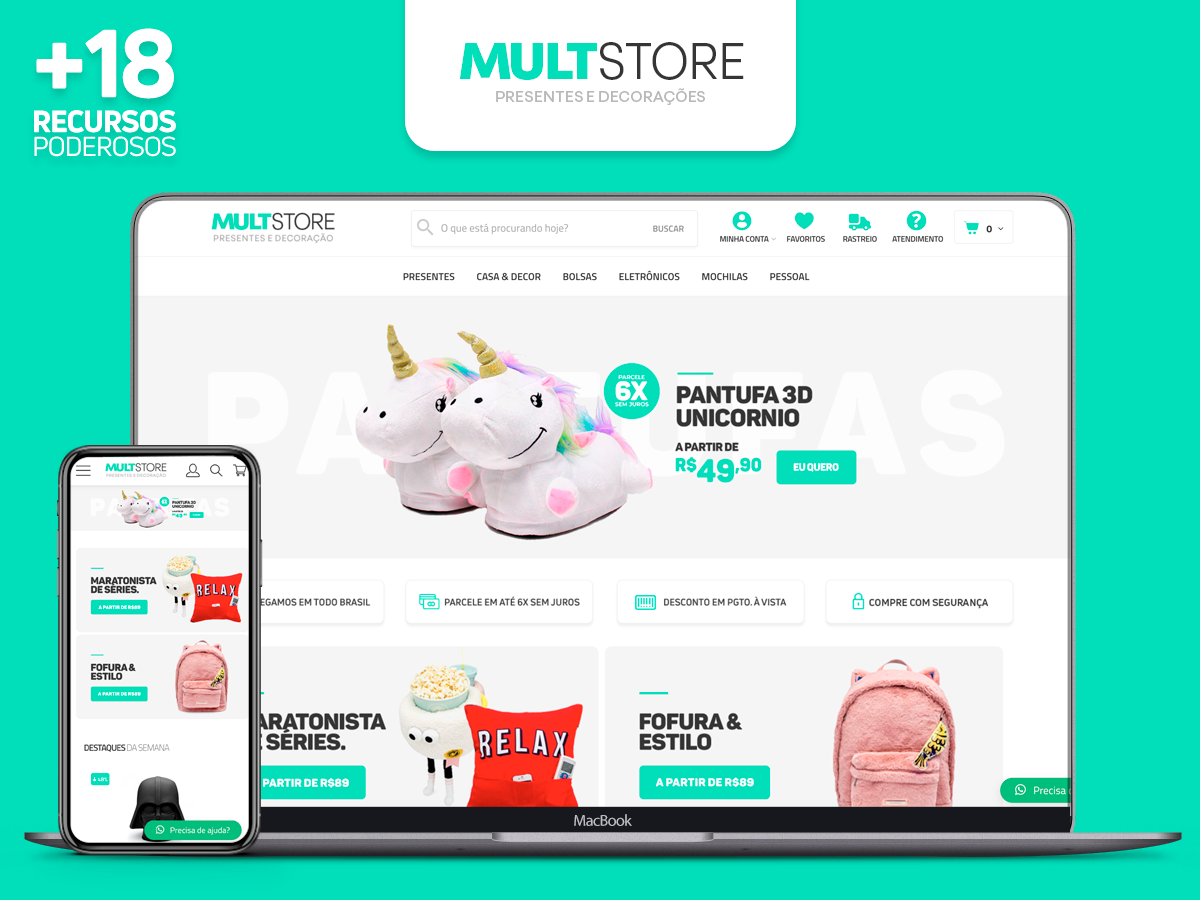 Se o seu orçamento está super apertado e você quer testar as águas do e-commerce sem grandes investimentos, a Loja Integradaé uma excelente porta de entrada. Com um plano gratuito que já permite vender, ela é ideal para quem está dando os primeiros passos. A plataforma se destaca pela simplicidade e é perfeita para iniciantes. A comunidade de usuários é ativa e há muitos tutoriais disponíveis, o que facilita bastante o processo de aprendizado.