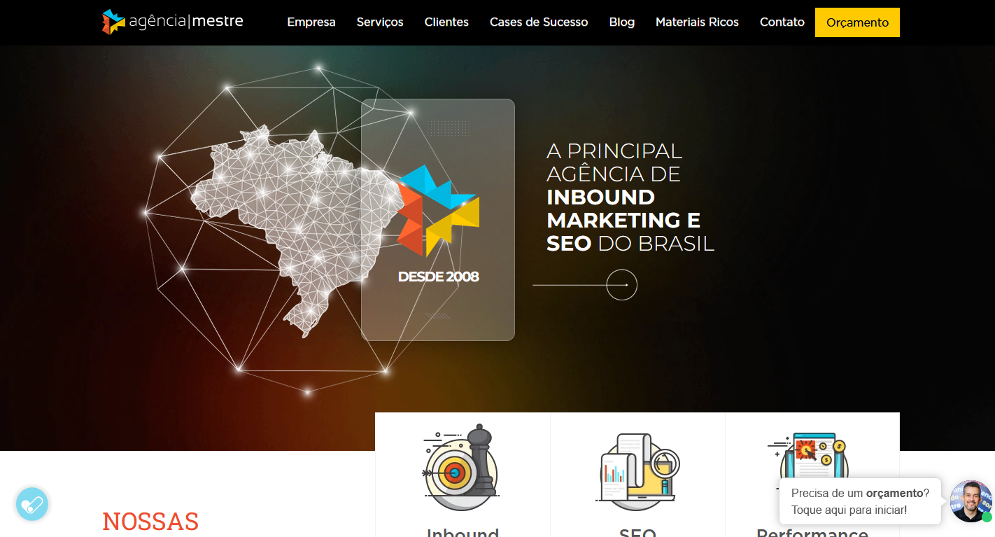 Referência em SEO e marketing de performance, com cases de sucesso em e-commerce e empresas B2B.