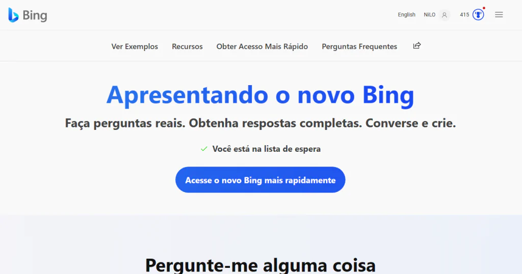 microsoft apresenta o novo bing integrado com o chatgpt