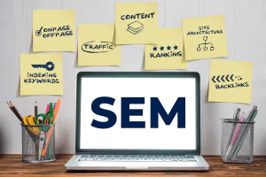 Search Engine Marketing (SEM) • O Que É • 2023 Sabe o que é Search Engine Marketing (SEM) e como isso pode fazer sua empresa escalar em até 90% nas ações de link patrocinado - LEIA